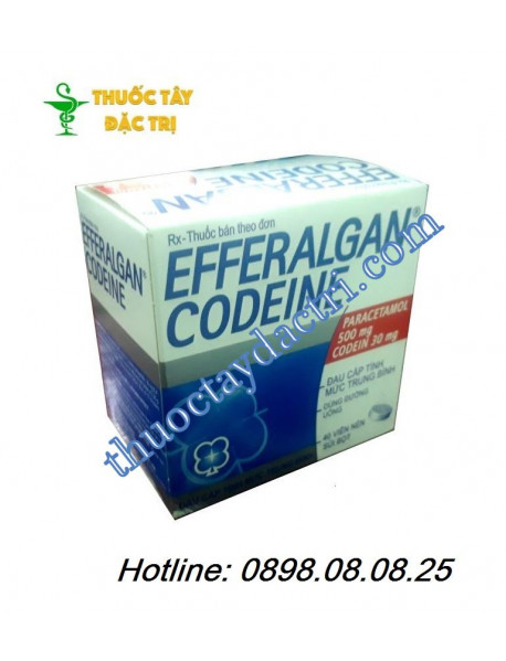 Thuốc giảm đau hạ sốt Efferalgan Codeine