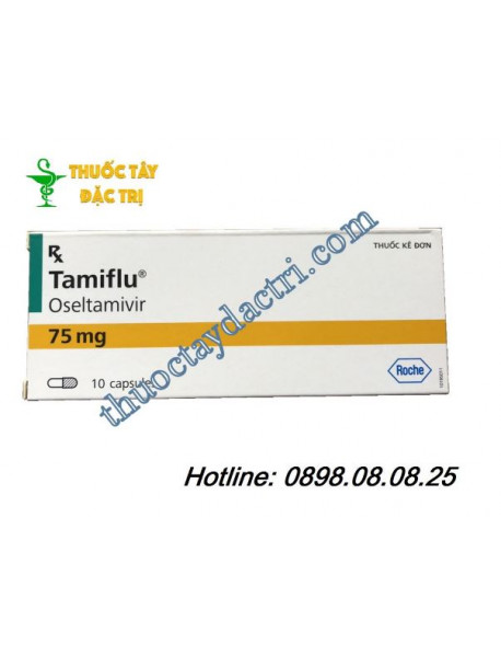 Thuốc đặc trị cúm A Tamiflu 75 mg