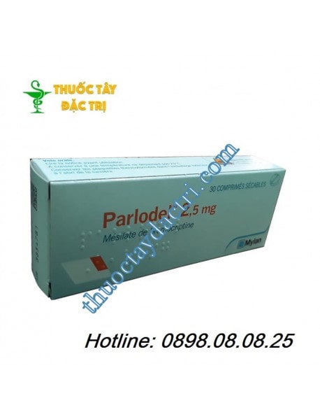 Thuốc nội tiết tố Parlodel 2.5mg
