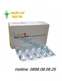 Thuốc tiểu đường Galvus Met 50mg/1000mg