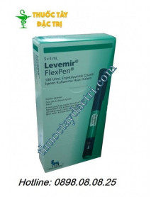 Bút tiêm trị tiểu đường Levemir flexpen 100iu/ml 3ml